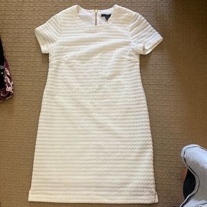 Maggy London White Quilted Dress